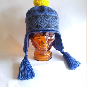 Hand Knit Peruvian Hat a la Craig Tucker