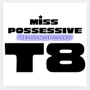Tate McRae Miss Possesive SVG/PNG