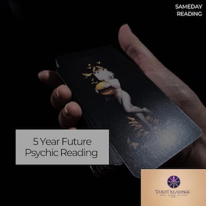 Lectura psíquica del futuro a 5 años / Predicciones de vida, amor, carrera, guía espiritual, pronóstico preciso a 5 años.