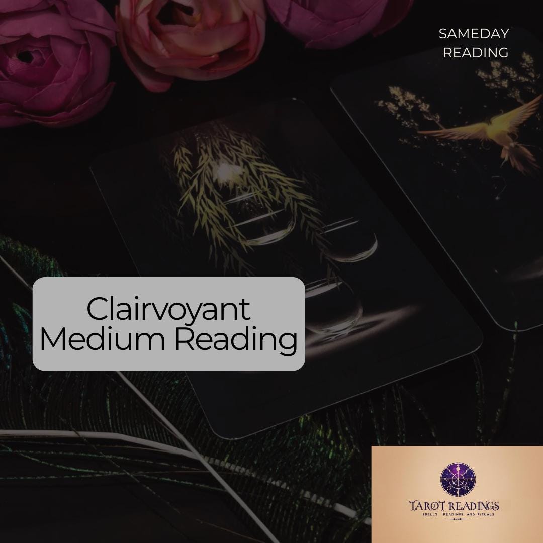 Clairvoyant Psychic Medium Reading | Same Hour Delivery | Honest Love ...