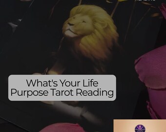Qual è lo scopo della tua vita? Lettura dei tarocchi / Missione dell'anima Chiarezza Guida spirituale Consegna rapida