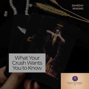 What Your Crush Wants You to Know | Psychic Love Tarot Reading | Same Day Crush Feelings & Romantic Intentions Insight