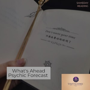 Future Insights Tarot Reading | What's Ahead Psychic Forecast | Instant Download PDF | Digital Tarot Guidance & Prediction