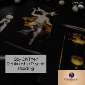 Spionieren Sie ihre Beziehung aus Psychic Reading | Same Hour Liebe Tarot | Twin Flame Soulmate Medium Lesen | Einsicht durch Dritte