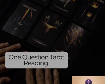Personlig tarotläsning med en enda fråga: Kärlek, karriär, liv