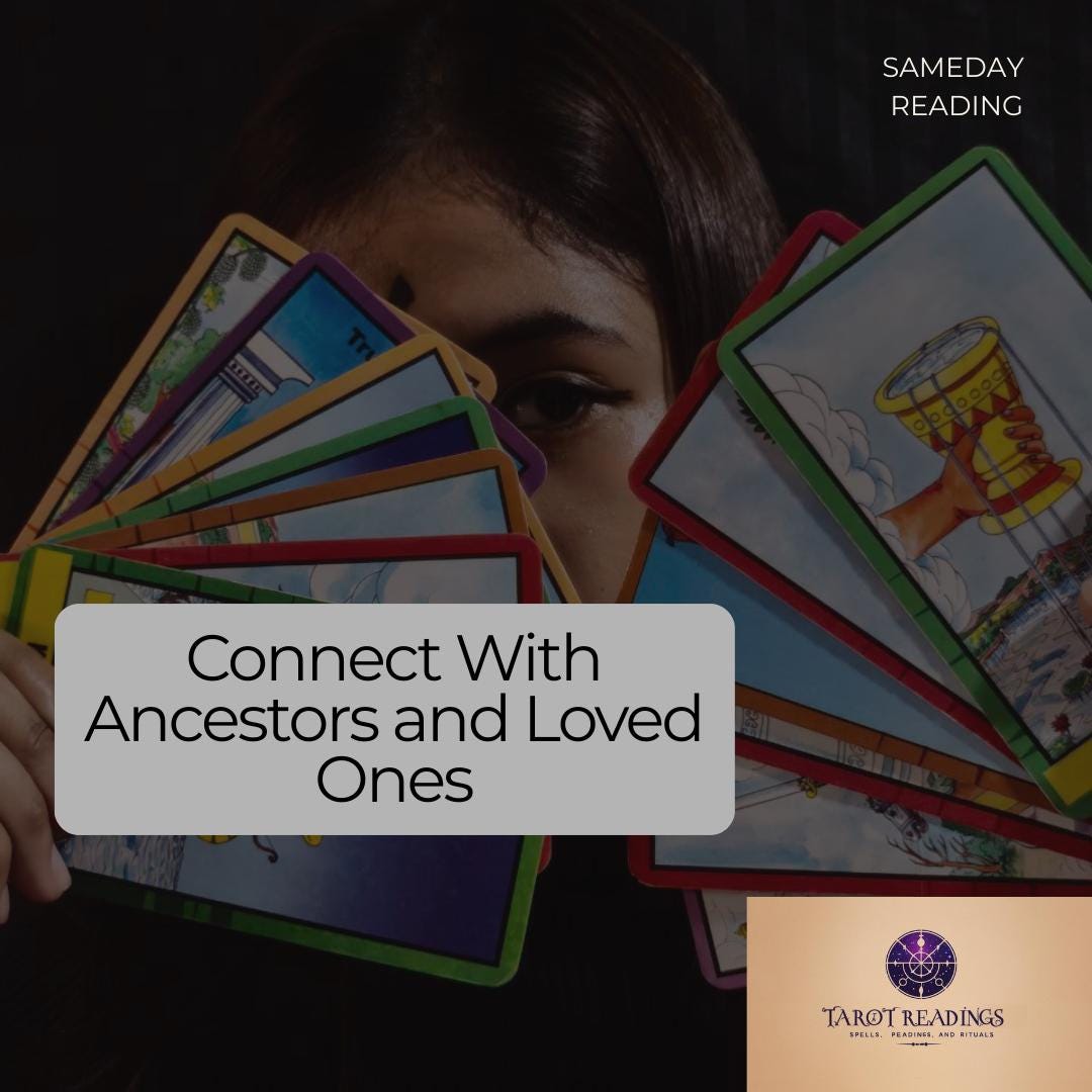 Connect With Ancestors and Loved Ones Same Hour Spiritual Medium ...