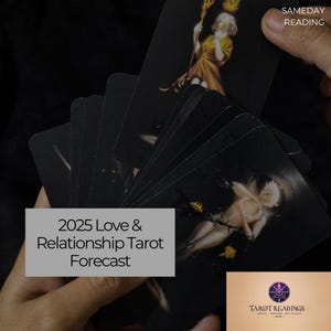 Pronóstico del Tarot para el Amor 2025 / Lectura Psíquica Intuitiva para Parejas y Solteros / Lectura de la Energía del Amor Futuro (PDF)