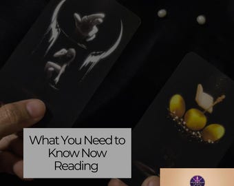 Psychic Reading: Spirit Guide Message, Oracle Card Insight (PDF File)