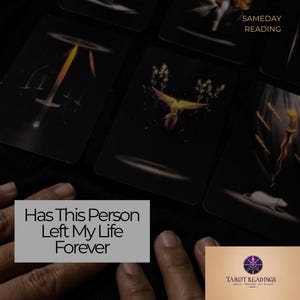 Heeft deze persoon mijn leven voor altijd verlaten? | Paranormale liefde Tarot lezing | Beëindiging relatie op dezelfde dag pdf lezen