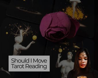 Psychic Tarot Reading: City Relocation Guidance - Same Day Digital Delivery