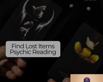 Find Lost Items Psychic Reading | Intuitive Tarot Guidance (PDF)