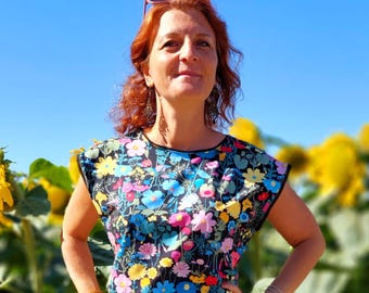 STELLA Shirt/Dress – Sewing Pattern 34- 46