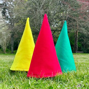 ウッドランドノームハット – フェルト、ハンドメイド、すぐに着用可能