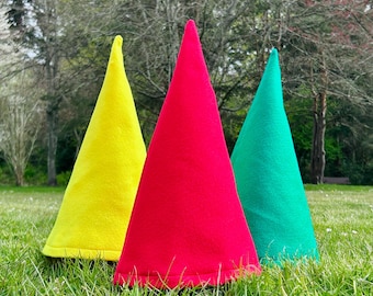 Woodland Gnome Hat – Felt, Handmade, and Ready to Wear