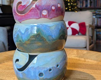 Cuenco mediano para lana / Hecho a mano / HECHO A MEDIDA