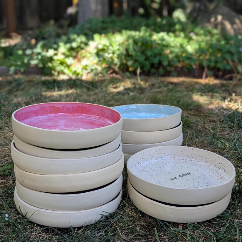 Favorite Blate | 8.5 Inch | Sold Individually | Handmade Ceramic ...