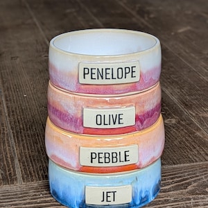 Customized Pet Food Bowl: Multiple Sizes | MADE-TO-ORDER | Ceramic image 14