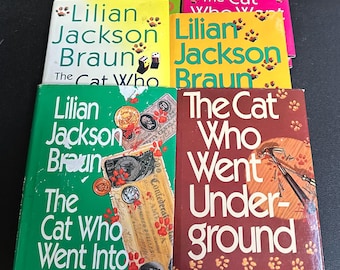 The Cat Who Mystery Novels, Hardcover by  Lilian Jackson Braun, Sold Separately
