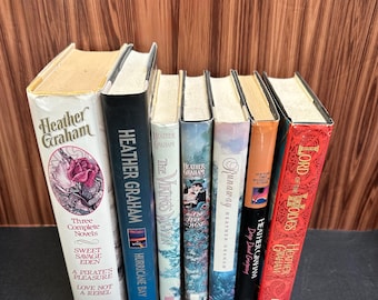 Heather Graham Romance Novels, Hardcovers, Sold Separately