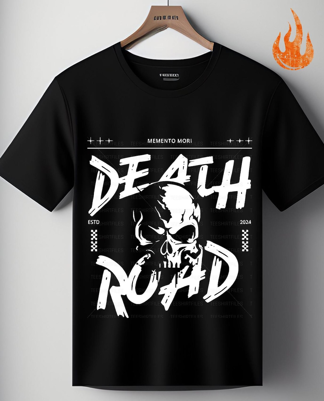 Death Never Goes Out of Fashion, skull - T-shirt