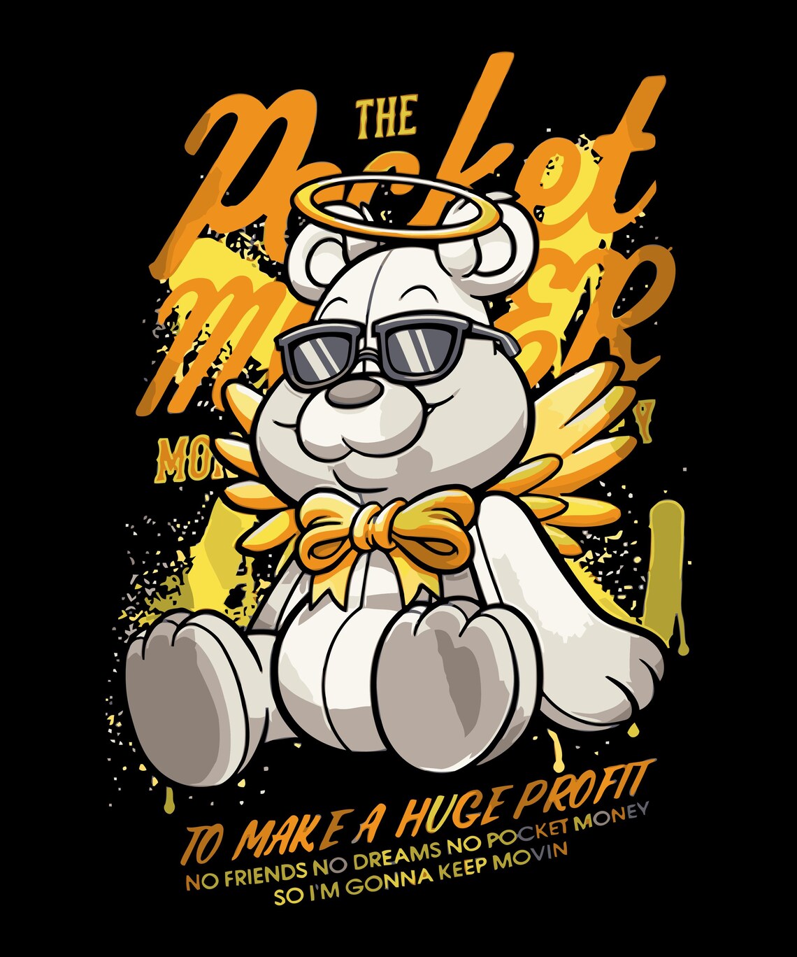 8000+ Streetwear Digital T-shirt Design Bundle | Editable PNG and AI ...