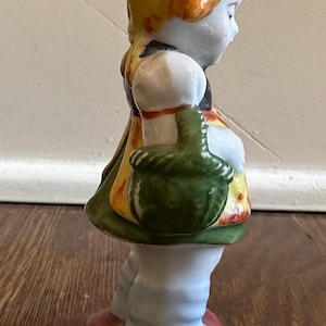 porcelain figurine (Girl), made in Occupied Japan