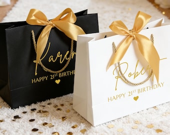 Personalised Birthday Gift Bag, Birthday Gift Bag, Special Birthday, Personalised Gift Bag