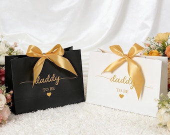 Personalised Dad Gift Bag, Custom Father's Day Present, Men's Keepsake Bag