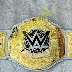 Womens World Heavyweight Championship Belt Wrestling Belt Replica 2mm/4mm Brass rhea gift for her, personalized gift