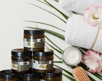 Ensemble de 2 Savon noir pur du Maroc à l'huile D'Olive + Gant de kessa gratuit - savon noir naturel  Beldi 200 g