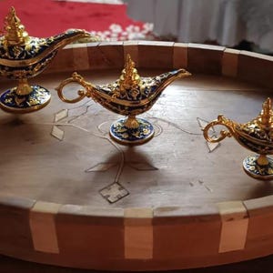 Ensemble de 3 lampes d'Aladin