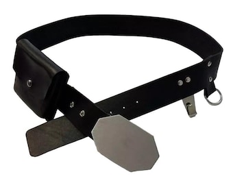 ROTJ Luke Skywalker Jedi Belt Cosplay Costume with Saber Clip and Pouch