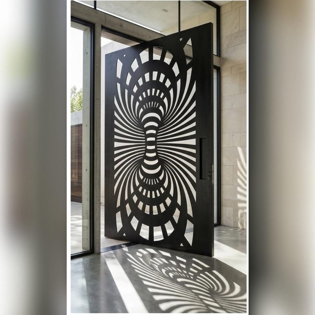 3D Optical Illusion Wall Panel DXF | Laser Cut DXF File | CNC ...