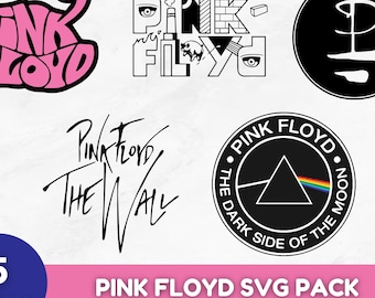Pink Floyd SVG Bundle Clipart - Cut File For Cricut - Digital Downloads - Instant Download - Svg Files For Cricut - Vector Design- Printable