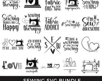 Sewing SVG Bundle, sewing monogram frame Cut Files, Floral sewing svg, quilting svg, heart sewing,Sewing Machine SVG,Crafting Svg,Tailor SVG