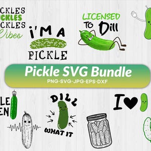 Pickles svg png, Pickles svg bundle, Pickles png bundle, Pickles vector clipart, Pickle svg, Pickle png, Pickles svg, Png for Pickle Lovers