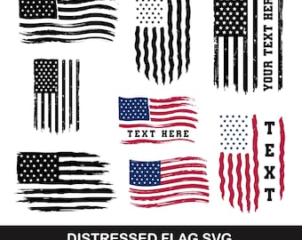 Distressed American flag svg, Patriotic flag svg, USA flag svg, 4th of July flag svg, Waving flag svg Cricut files,Patriotic Grunge USA Flag