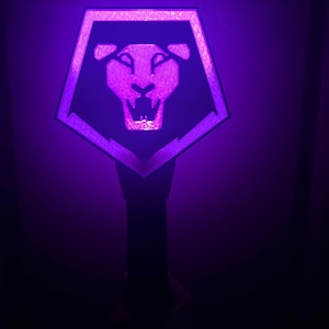 K-Pop Demon Hunters Saja Boys Light Stick | Animated Movie Inspired LED Fan Light | Kpop Concert Merch Gift