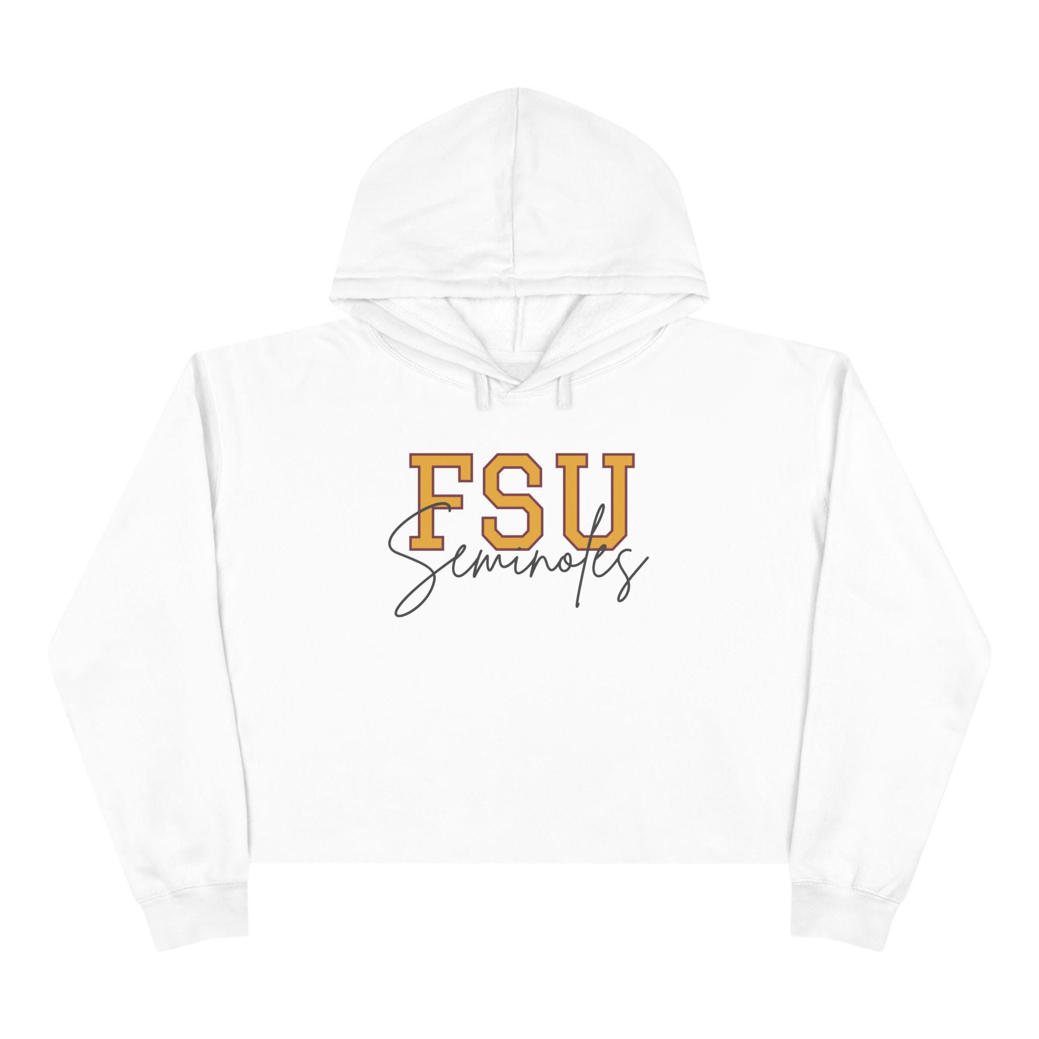 FSUクロップドスウェットシャツ、フロリダ州立大学、FSUグッズ、FSU