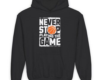 Youth Basketball Hoodie, Basketball Team Hoodie, Boys Basketball Shirt, Basketball Long Sleeve, Basketball Player, Basketball Sweatshirt
