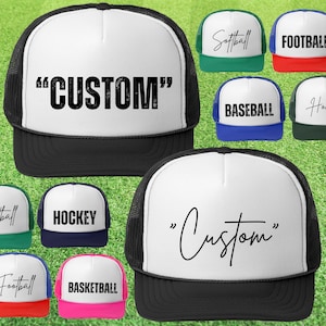Custom Classic Sports Trucker Hat, Cute Sports Trucker Hat, Sports Mama Trucker Hat, Mom Club Trucker Hat, Sports Dad Hat, Sports Family
