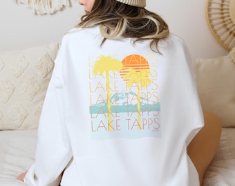 Lake Tapps Summer Time Hoodie & Sweatshirt, Lake Vibes Sweatshirt, Lake Life Sweatshirt, Relax you're on Lake Time, Lake Life, Lake Tapps