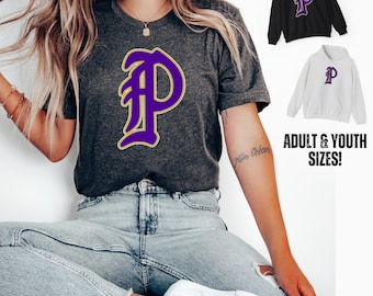 Puyallup High School T-shirt, Sweatshirt and Hoodie: Youth & Adult, Puyallup Vikings Logo, Sports Tee, Puyallup Hoodie, Vikings Sweatshirt