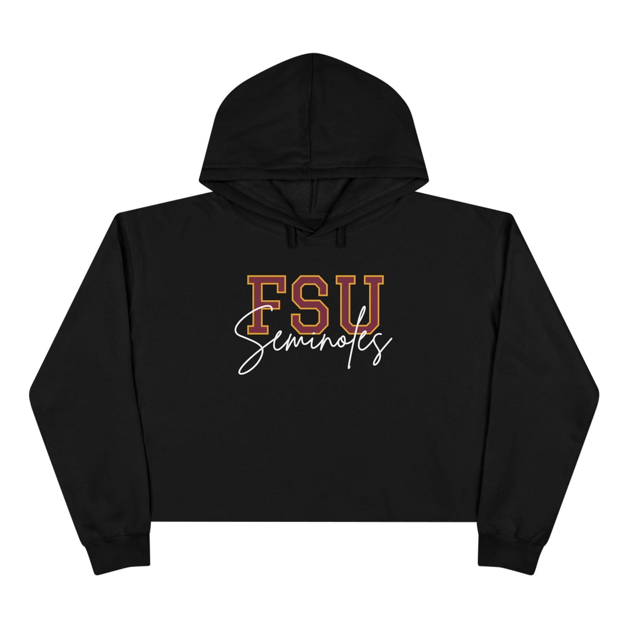 FSUクロップドスウェットシャツ、フロリダ州立大学、FSUグッズ、FSU