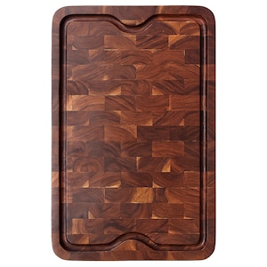 Handmade Wooden Chopping Board With Juice Groove–End Grain Cutting Board, Butcher Block, Cheese Board & Kitchen Gift Crafted By Wooden Home.