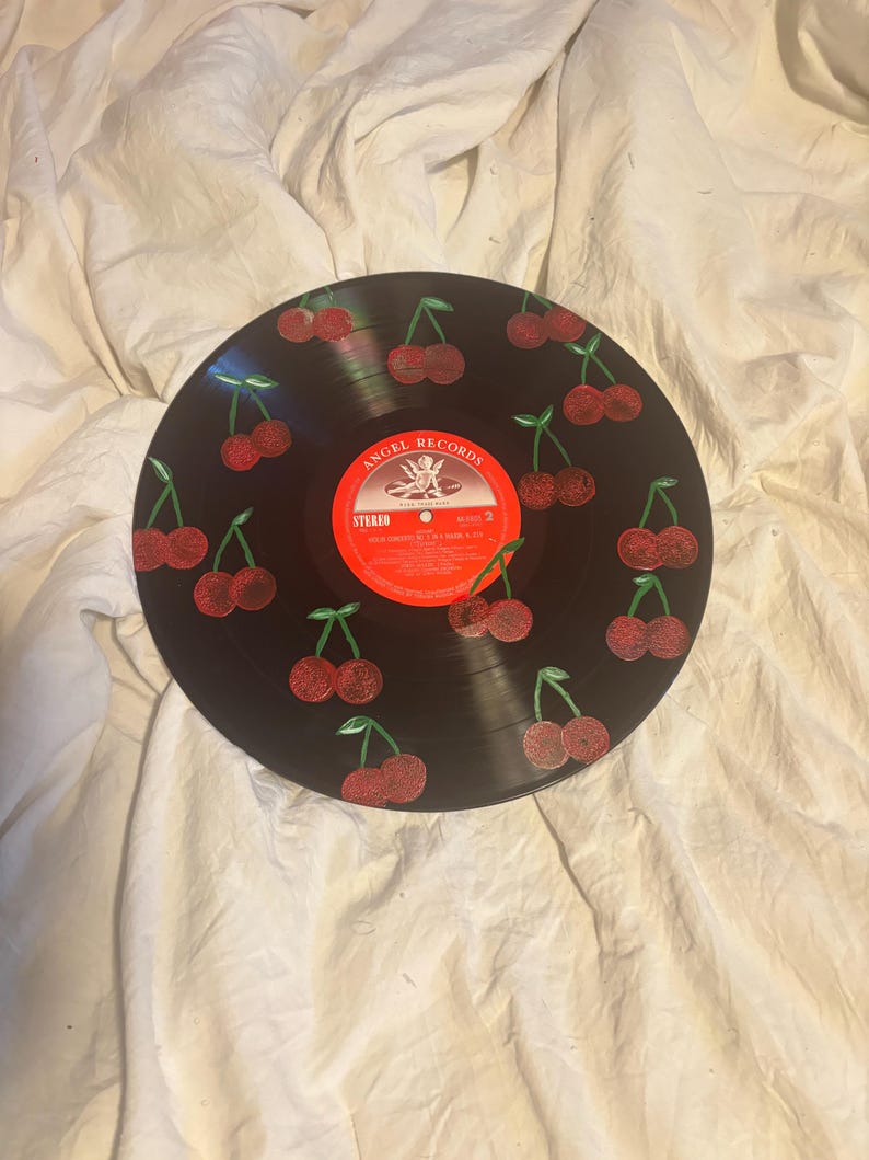 Hand Painted Vinyl Records - Etsy