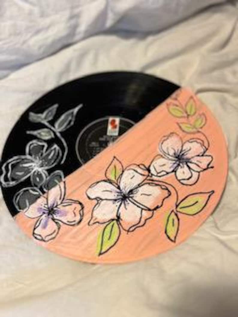 Hand Painted Vinyl Records - Etsy