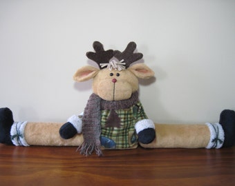 Reindeer pattern:  "Reindeer Draft Stopper" - #663