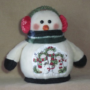 Snowman pattern:  &quot;Snow Globe&quot; - #409