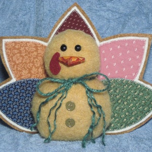 Thanksgiving turkey pattern:  "My Little Turkey" - #415